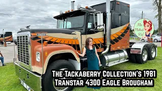 Tackaberry Collection’s 1981 International Harvester 4300 Transtar Eagle Brougham Semi Truck Tour