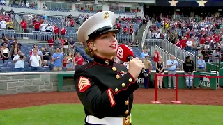 National Anthem- Nationals vs Red Sox game 2023