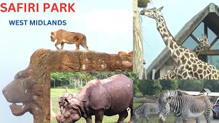 West Midlands Safari Park Shropshire UK❤️ Memorable Drive Through 2024