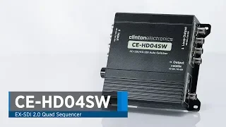 CE-HD04SW: EX-SDI 2.0 Quad Sequencer