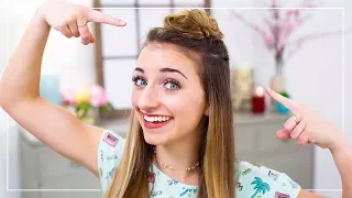 How to Create DIY Triple Top Knots | Brooklyn's 2-Minute Hairstyles