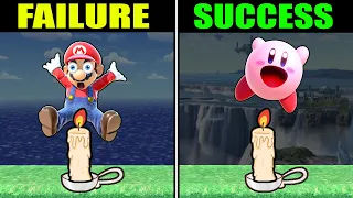 Who Can Jump Over The Candlestick? (Smash Bros Ultimate)