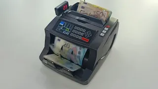 mix value counting machine for EURO mix denomination banknote counter