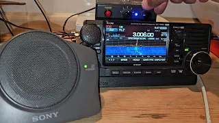 Icom IC-705.  Что слышно ночью на 3 мгц  .