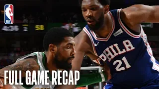 CELTICS vs 76ERS | Boston & Philadelphia Go Down To The Wire | March 20, 2019