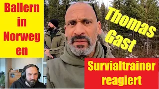 Survivaltrainer reagiert I Thomas Gast I Ballern in Norwegen