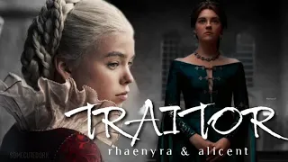 Rhaenyra & Alicent | Traitor (+1x05) guess you didn't cheat but you're still a traitor