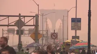 Canadian wildfire smoke returns to NY: Hochul