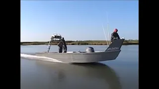 Gillnet Fishing for Roe Mullet, Mullet Boat Running on top,