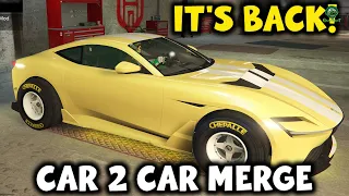 Car-to-Car Merge GTA Online is Back! Fast and Easy Tutorial! PATCHED