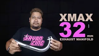 SZPR [ep.18]  Yamaha Xmax 32 mm Manifold Exhaust