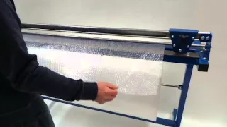 Bubble wrap cutter