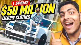 I Spent $50 Million In GTA 5 RP On Cars and Luxury Clothes | GC DHAMAKA | GTA 5 Grand RP #42