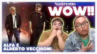 Sanremo 2024 - Alfa con Roberto Vecchioni canta "Sogna ragazzo sogna" REACTION