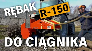 Rębak R-150 w wersji 6 nożowej :) do cięcia twardych gałęzi :) PRZYGOTUJ OPAŁ :)