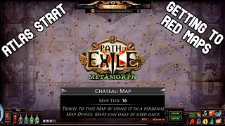 [3.9] Path of Exile:  Fast Red Maps - New Atlas progression strategy