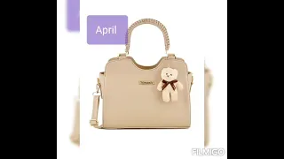 Choose your birthday month and see your hand bags 👜👜
