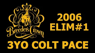 2006 Breeders Crown Elim#1 - Dave Panlone - 3YO Colt Pace