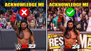 30 Things WWE 2K24 Does Better Than WWE 2K23