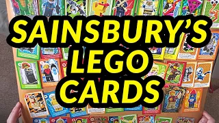 Opening 14 packs of Sainsbury's LEGO cards