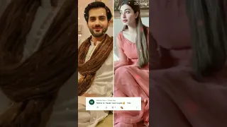 Dil e veran drama  last  || minhal & Haider latest pictures ♥️