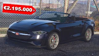NIEUWE FORD MUSTANG GT VAN €2.195.000! (GTA V Online Chop Shop)