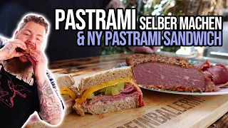 Pastrami selber machen & New York Pastrami Sandwich - BBQ & Grillen für jedermann