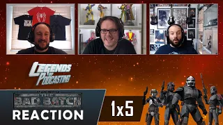 Star Wars The Bad Batch 1x5 "Rampage" Reaction | Legends of Podcasting