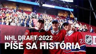 NHL Draft 2022 - Slafkovský aj Nemec rozplakali celé Slovensko
