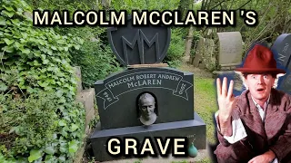 Malcolm McLaren's Grave.