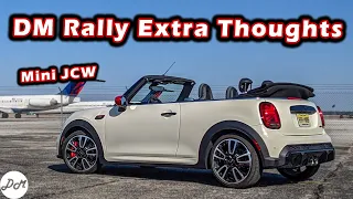 Mini JCW Convertible: Full Thoughts from DM Rally 2022