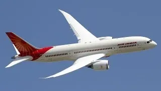 Boeing 787 (Air India) first take off in Paris Air Show