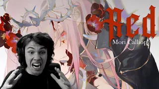 VOCAL COACH REACTS TO- [MV] Red - Calliope Mori #HololiveEnglish #HoloMyth