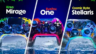 Cosmic Byte Stellaris vs Kreo Mirage vs EvoFox One | Best Wireless Gyro Gamepads under 3000 in 2024