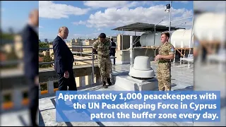 Keeping the Peace Along a Buffer Zone