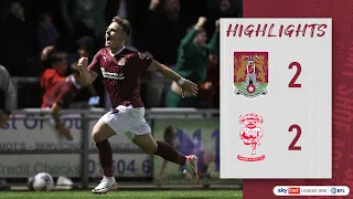 HIGHLIGHTS: Northampton Town 2 Lincoln City 2