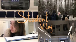 Student Vlog. Влог из жизни студентки СПбГУ "Дизайна среды"