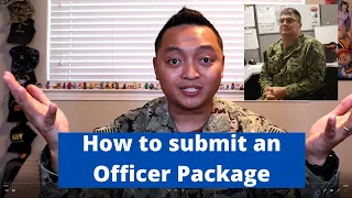 How to submit an Officer Package