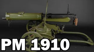 Mitrailleuse PM1910 – La Maxim Russe