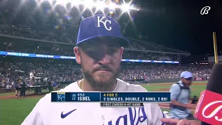 Isbel on the Royals' offense: 'I think it's starting to click'