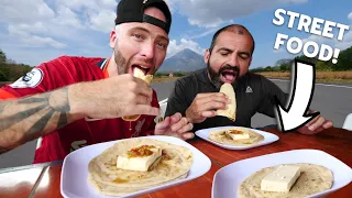 Moyogalpa STREET FOOD TOUR in Nicaragua!! Tieste, Enchiladas & Tortillas in Ometepe Island!!