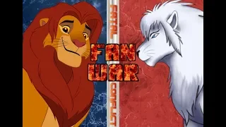 (April Fools) Fan War: Fatal Conflict! Simba vs Kimba