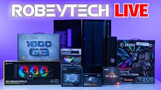 $5500 PC Build - Giveaways + Lian Li o11-Dynamic XL Build (Ryzen 9 5950x / ASUS TUF 3090)| Robeytech