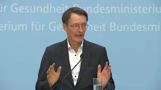 Gesundheitsminister Karl Lauterbach zur neuen Testverordnung am 24.06.2022