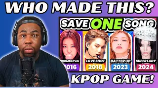 [Kpop Game] with my friend - SAVE 1 KPOP SONG: SAME YEAR EDITION (2016 - 2024)  SAVE ONE DROP ONE!