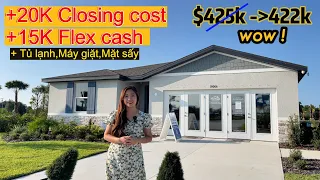 NHÀ HOT SALE  - $38,000 OFF KHU MỚI FLORIDA || GOOD LOCATION, THÀNH PHỐ PARRISH. VỊ TRÍ THUẬN TIỆN.