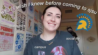 things I wish I knew before coming to SJSU...