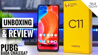 Realme C11 Unboxing & First Impressions, Camera Test, PubG Test, Battery & Charging Test (HINDI)