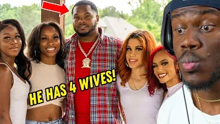 One Man Has 4 Wives To Cure His Cheating Problem!