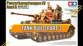 Panzerkampfwagen IV Ausf. G  German Panzer Tank BUILD PART 3  Tamiya Kit No. 35378